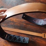 Doublure d'une sangle de guitare